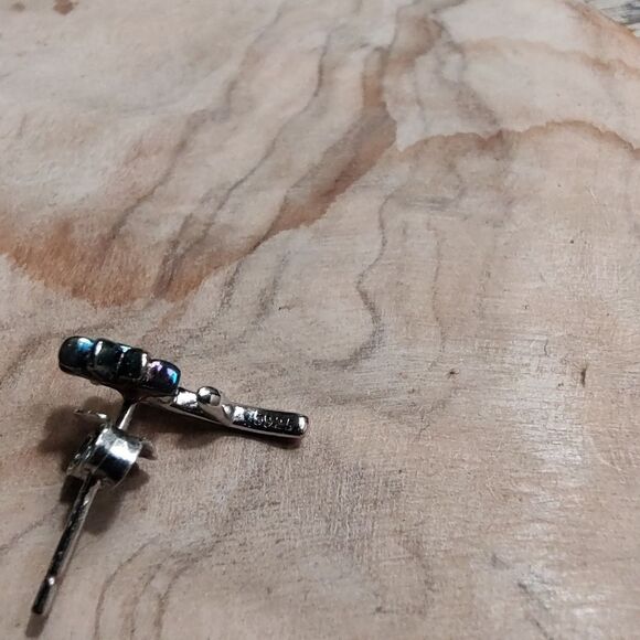 Dainty Flower Pierced Post Earrings - Picture 6 of 10